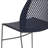 Oliverson Plastic Stacking Lobby Chairs with Honeycomb Backs-409419451-409419445-447234825
