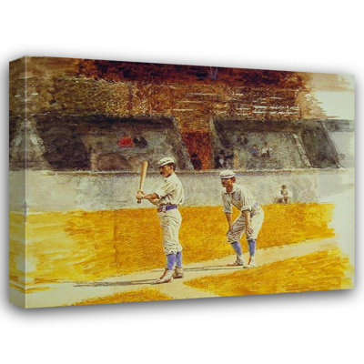 Baseball Players Practicing