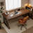 Solid Wood 63-Inch Extra Long Desk
