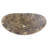 Eden Bath 14'' Brown Stone Oval Bathroom Sink