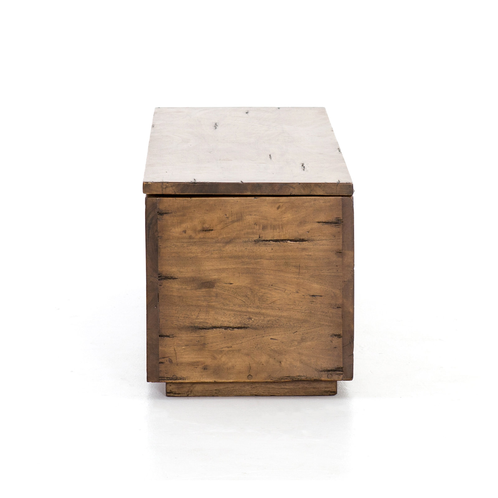 Flaire Accent Trunk, Reclaimed Fruitwood
