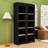 Set of 2 Modern 71.6"H X 39.1"W Freestanding 5 Tier Bookshelves with Adjustable Shelves and Anti-Tipping Design-1865845544