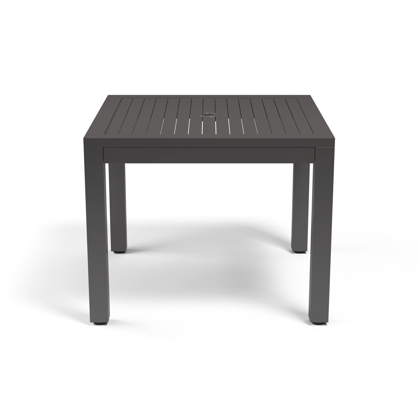 Poinsettia 36'' Outdoor Dining Table, Graphite, 29"H x 36"W x 36"W