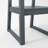 5-Piece HDPE Outdoor Dining Set With Weather-Resistant Patio Table And 4 Armrest Chairs