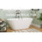 Danae 62" Freestanding Soaking Acrylic Bathtub