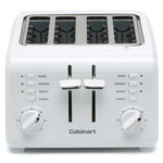 Cuisinart 4 Slice Compact Plastic Toaster