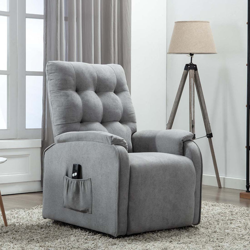 Leicester 73cm Wide Lift Assist Standard Recliner, Grey