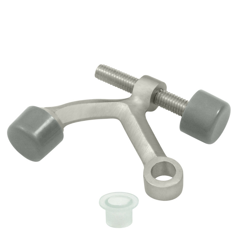 Deltana HP70U15 Hinge Pin Stop; Hinge Mounted; Satin Nickel Finish, Satin Nickel