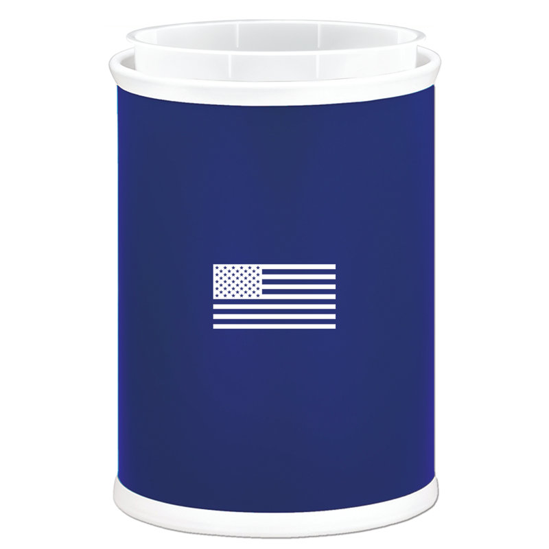 Nilayah Plastic Open Waste Basket - 3.25 Gallons