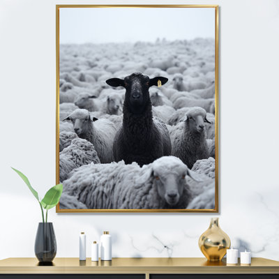 Solitude Goat - Goat Animal Wall Art