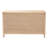 Camodeca Japandi Sun-Bleached Braided Rattan 6-Drawer Dresser