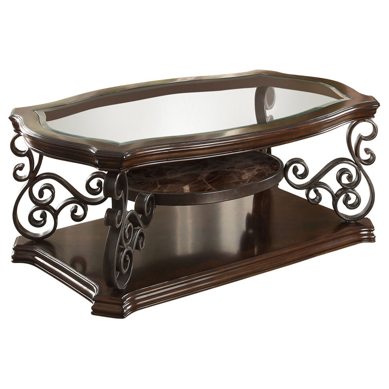 Table basse Bianca Merlot