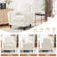 Fauteuil rembourré avec pieds en bois-382839386