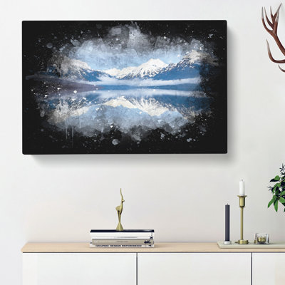 Lake McDonald In Montana - Wrapped Canvas