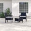 Rossford 2 Seater Rattan Conversation Set-27863208