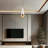 Metal Body Adjustable Height Single Pendant