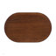 Ensemble de tables basses rétro 3 pièces, ensemble de table de salon en bois comprenant table basse ovale de 44 po, ensemble de 2 tables de bout rondes, table de bout-1726176123