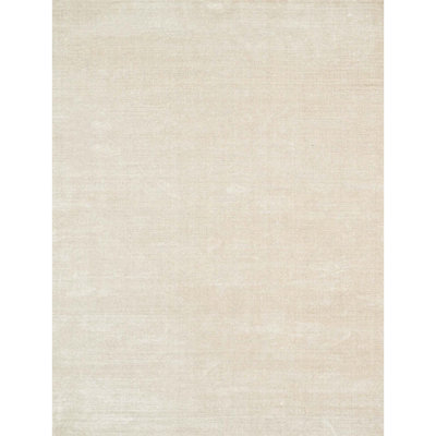 Hand Knotted Area Rug in Taupe