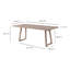 Longfellow Solid Wood Dining Table-2063407530