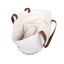 Panier fourre-tout en toile et saule Promenade pour 2 personnes-34536782