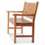 Banc d'extérieur, banc de jardin en bois de 50 pouces pour l'extérieur, banc de jardin extérieur avec dossier et accoudoirs, banc de capacité de charge de 800 lb, banc de patio pour jardin, parc, cour, porche