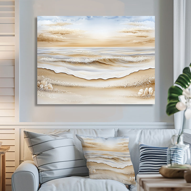 «Shifting Tides In Panama II», décor métallique de plage, impression métallique nautique, H 24 po x l 32 po x P 0,84 po