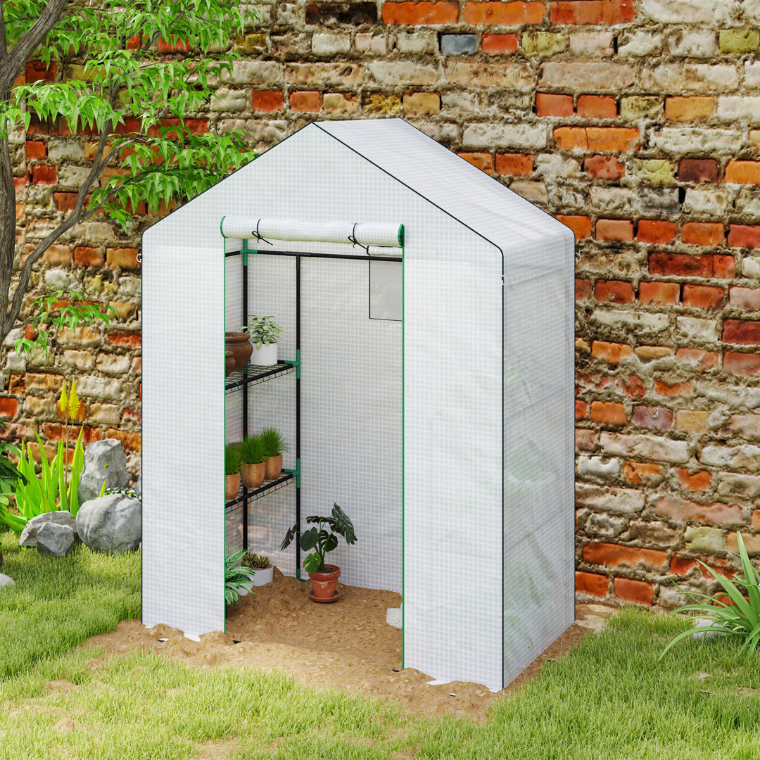 5 Ft W x 2 Ft D Walk-in Greenhouse