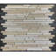 Glass Linear Mosaic Wall Tile