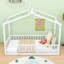 Structure de lit en bois avec clôture Akeiba, pour enfants, adolescents-152408394-152408759