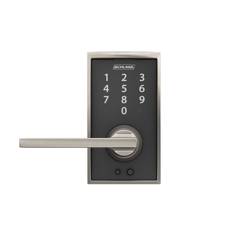Schlage Satin Nickel Steel Touchscreen Keyless Entry