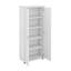 Storage Cabinet With Two Doors For Bathroom, Office, Adjustable Shelf