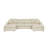 Loette Corduroy U-Shaped Sectional Symmetrical-1174512992