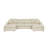 Loette Upholstered Polyester and Fabric U-Shaped Sectional-1174512992-1204177771