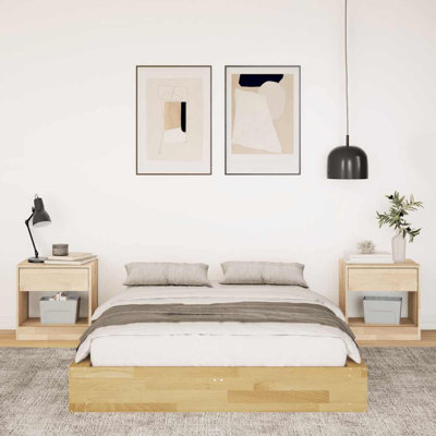 Solid Wood Bed