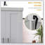 Armoire autoportante avec portes et tiroir Modern Kitchen Pantry