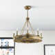 Taylorsville 30" 8-Light Fandelier with Remote Control