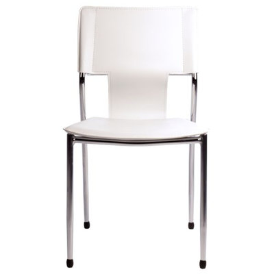 Chaise empilable sans accoudoirs modern design