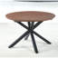 Tables de salle à manger et de bureau avec pieds extensibles - noyer, stable et élégant