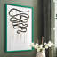«Weeping Ribbon I», reproduction encadrée - bois massif-961577050-961577046