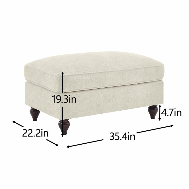Ottoman Chenille, Beige