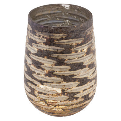 Rustic Mercury Glass Votive