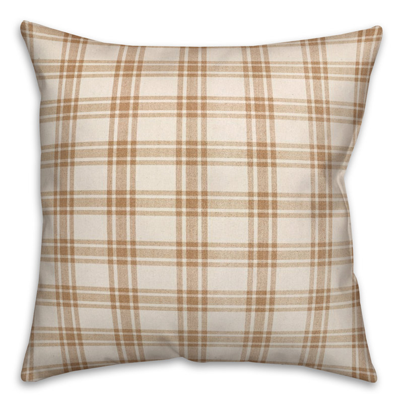 No Decorative Addition Throw Pillow, Orange