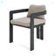 Patio Outdoor Aluminum Dining Chair, Set Of 2