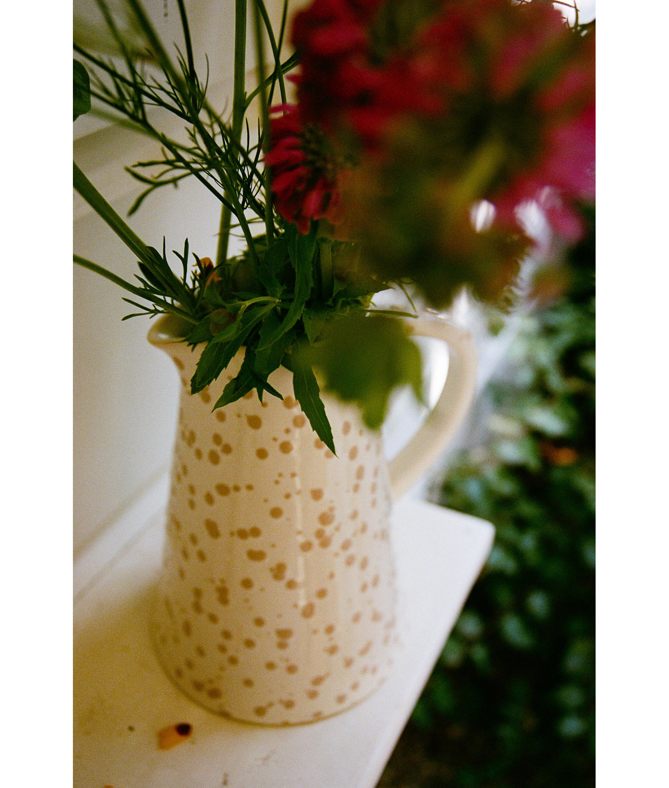 Splatter Stoneware Pitcher