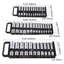 Ensemble d'organisateur de prises portatif 3-Pcs 76-Magnetic Socket Tray Metric / SAE