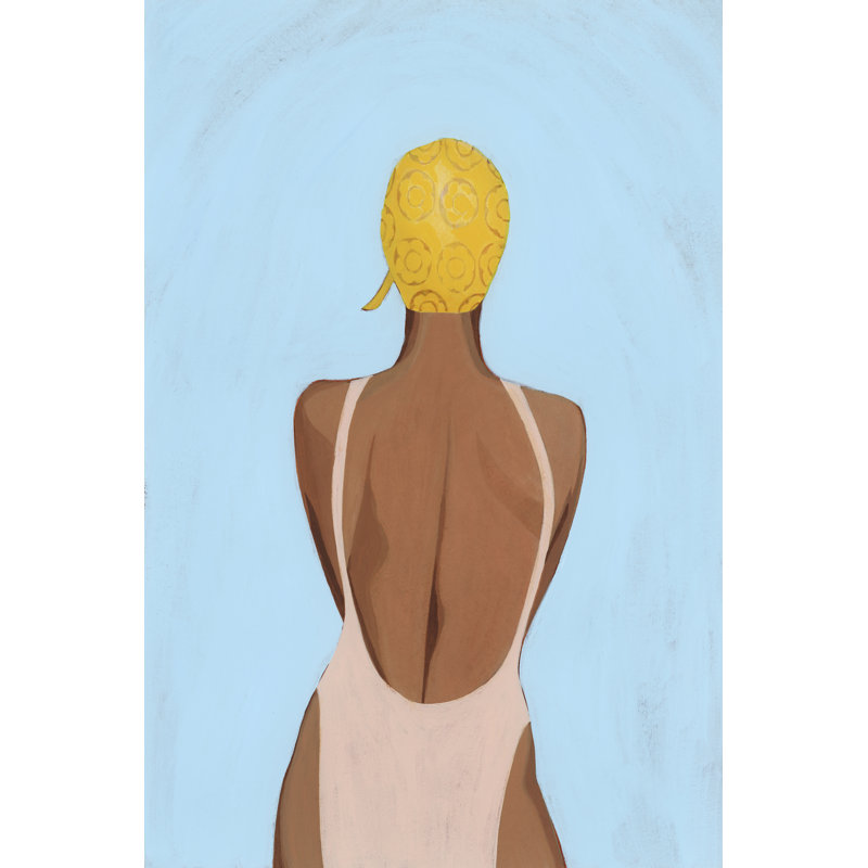 Swim Meet I by Grace Popp - Wrapped Canvas Print, 30cm H x 20cm W
