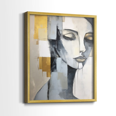 WOMEN Series CXVI - reproduction encadrée de qualité supérieure - prête à être accrochée - aucun clou requis