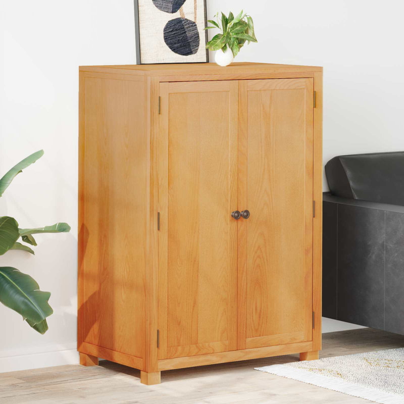 Engineered Wood Rectangle Accent Cabinet, 115cm H x 80cm W x 35cm D