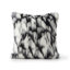 Coussin imprimé animal en fausse fourrure zèbre-1971292987