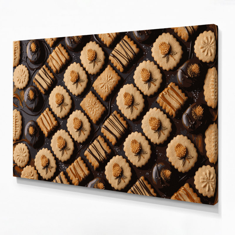 Art mural sur toile, Desserts, H 16 po x l 20 po